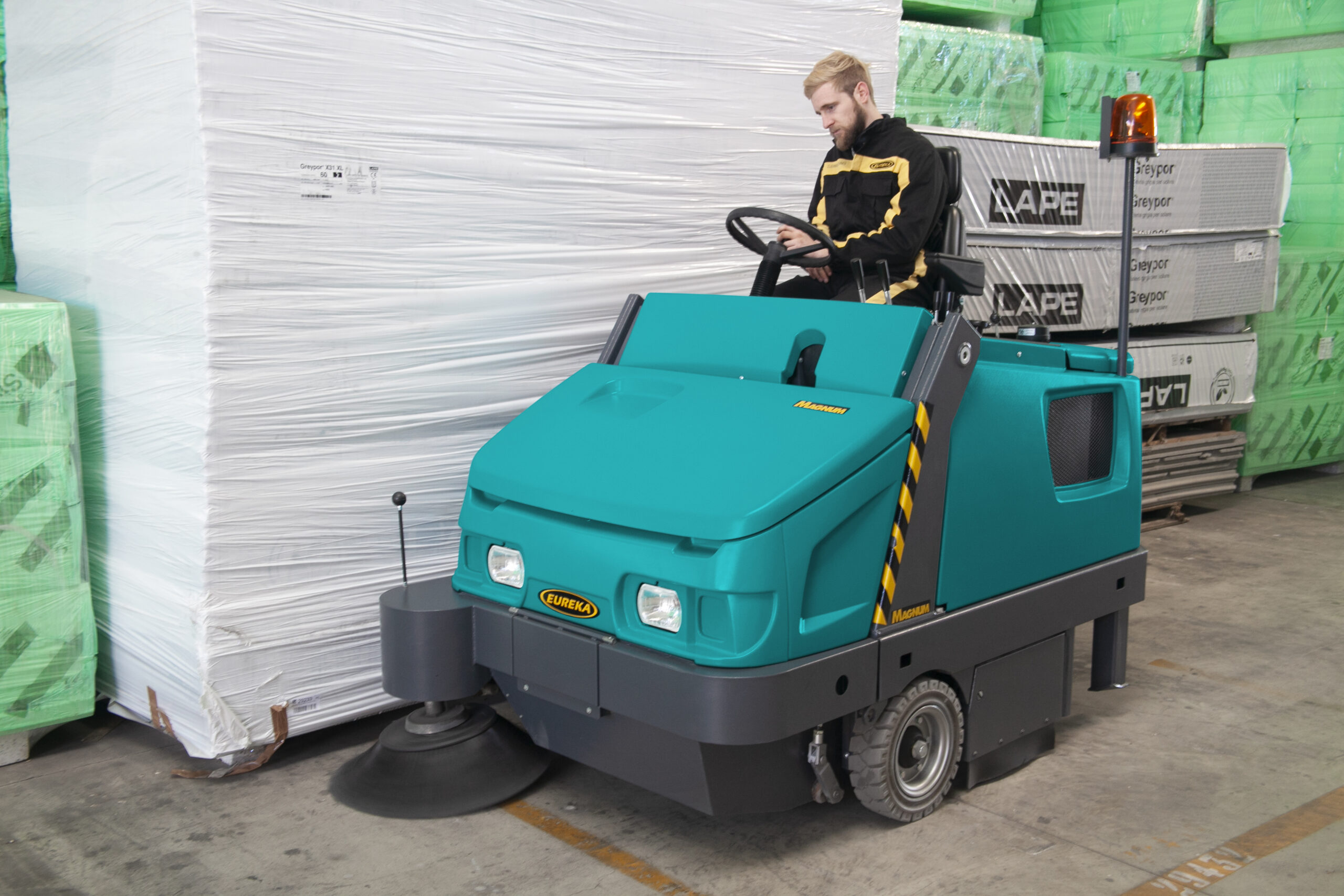 Veegmachine huren